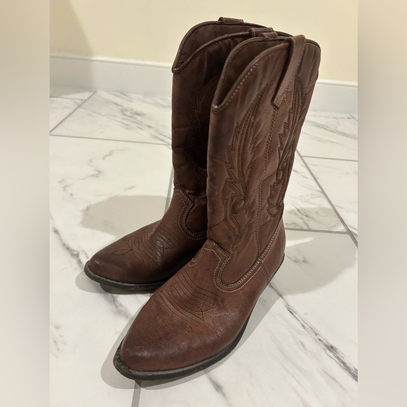 WOMEN'S COCONUTS BY MATISSE GAUCHO COWBOY BOOTS SIZE 6 - Picture 2 of 4